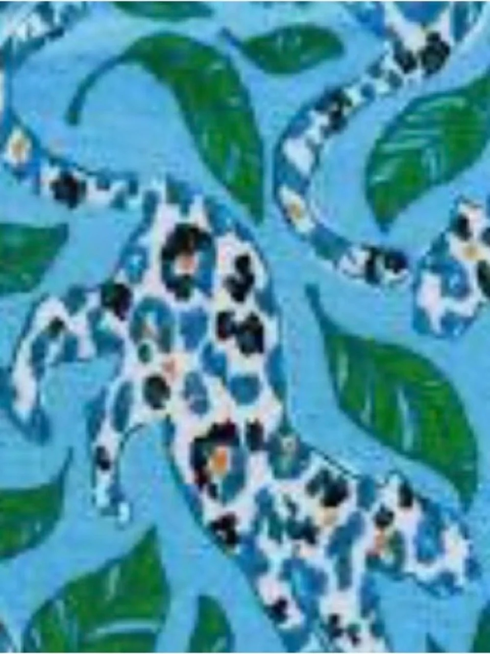 ISO Lilly Pulitzer Bon Bon Blue Leapin’ Leopards Blanket